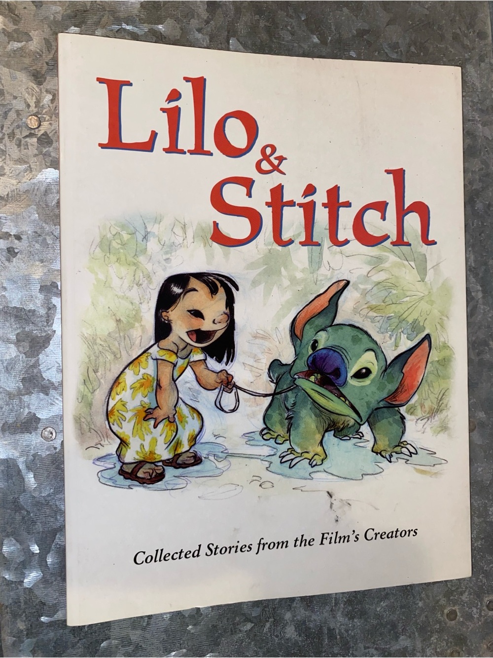 2002 Lilo & Stitch Collected Stories from Film’s Creators Book Disney